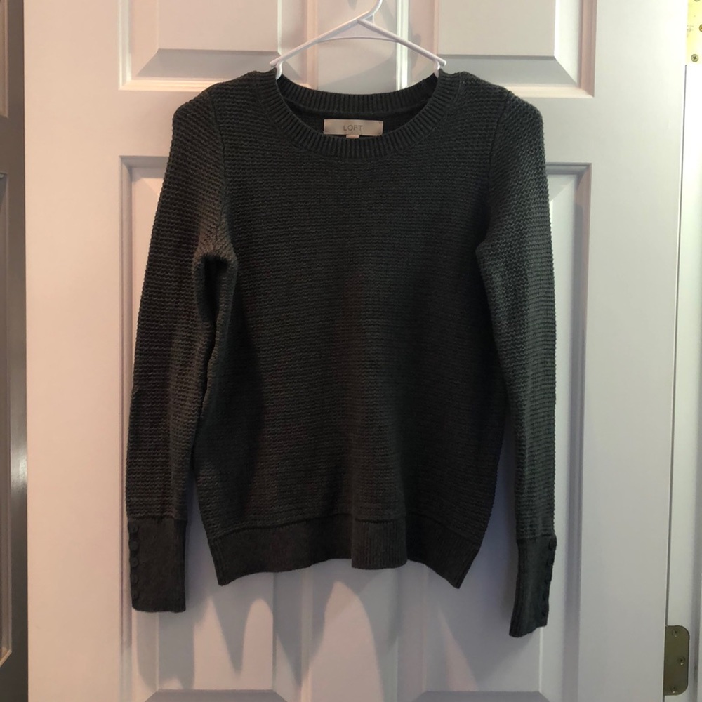 Gray sweater